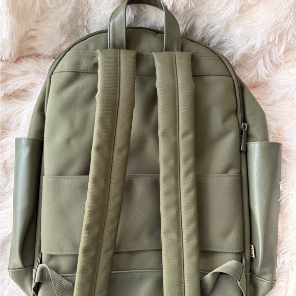 BEIS Olive Green Travel Backpack - Picture 6 of 6